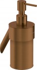 Silia ziepju dozators ar turētāju, Brushed Bronze