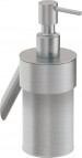 Silia ziepju dozators ar turētāju, Brushed Steel