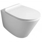 Simas Gambassi Rimless piekaramais pods + SC vāks, Balts 