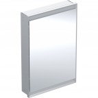 Geberit ONE spoguļskapis ar LED 60x90 cm, Anodēts alumīnijs