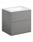 Шкафчик Artic - 60 см, пепельно-серый