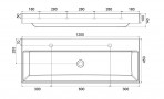 Шкаф под умывальник SD Natural 1200 белый 8