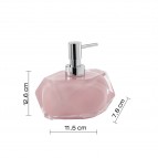 Gedy Chanelle šķidro ziepju trauks, Rozā 4