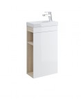 Skapis SMART izlietnei COMO 40, balts