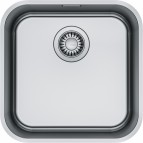 Smart SRX 110-40 virtuves izlietne, 428x428 mm, Manuāla vadība