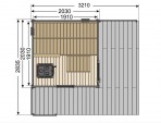 SOLIDE COMPACT sauna 9,7 m3 4