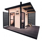 SOLIDE 1 OUTDOOR sauna