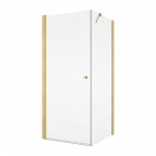 SOLINO SOL1 veramas dušas durvis 70 cm, Brushed Gold