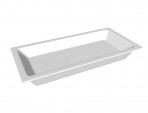 SPN Bosa izlietne uz virsmas 71x35 cm, Balta