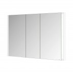 Somaris spoguļskapis 120x71x12 cm ar apsildi+LED, White Matt 3