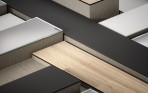 Somaris spoguļskapis 60x71x12 cm + LED, Light Oak 3