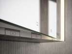 Somaris spoguļskapis 60x71x12 cm ar apsildi+LED, White Matt 8