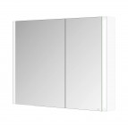 Somaris spoguļskapis 100x71x12 cm + LED, White Matt 8
