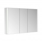 Somaris spoguļskapis 120x71x12 cm + LED, Mirrored 6