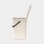 Sort & Go atkritumu tvertne 12 litri - maiga bēša 4