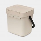 Sort & Go atkritumu tvertne 3 litri - maigi bēša 5