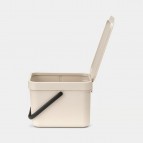 Sort & Go atkritumu tvertne 6 litri - maiga bēša 7