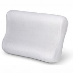 Подушка для спа-ванны, 33x24 см, полиэстер, белая