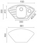 Special ESA 920 virtuves izlietne 2