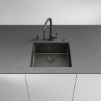 Mythos BXM 210/110-50 virtuves izlietne, 540x450 mm, PushKnob vadība 7
