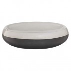SPHERE Ziepju trauks, porcelāns, tumši pelēks