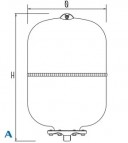 Расширительный бак Imera A8 8L; 10бар 3/4 дюйма 2