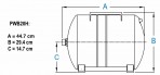 БАК РАСШИРИТЕЛЬНЫЙ PWB 20H 20Л 3