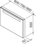 Spogulis ar apgaismojumu Classic 600 4