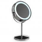 Gedy Gemma spogulis ar LED  d=135 mm, Hroms 3