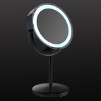 Gedy Gemma spogulis ar LED  d=135 mm, Hroms 4