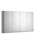 Зеркальный шкаф Artic - 120 см, пепельно-серый