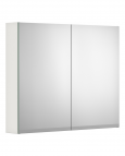 Зеркальный шкаф Artic - 80 см, белый