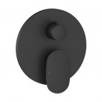 Spring iebūvējamais vannas un dušas maisītājs, Melns matēts