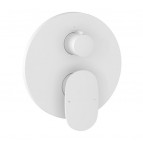 Spring iebūvējamais vannas un dušas maisītājs, Balts matēts