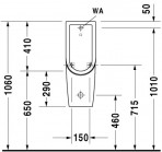 Starck III pisuārs, 82725 3