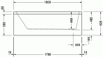 Starck vanna 180x90 cm 2