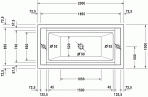 Sundeck ванна 200x100 см 5