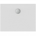 Strada+ dušas paliktnis 90x70 cm,notece pie sienas vidū, Balts 3
