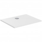 Strada+ dušas paliktnis 100x80 cm,notece pie sienas vidū, Balts