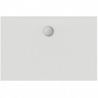 Strada+ dušas paliktnis 120x80 cm,notece pie sienas vidū, Balts 3