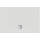 Strada+ dušas paliktnis 120x80 cm,notece priekšpusē vidū, Balts 3