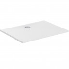 Strada+ dušas paliktnis 120x90 cm,notece pie sienas vidū, Balts