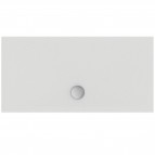 Strada+ dušas paliktnis 140x70 cm,notece priekšpusē vidū, Balts 3