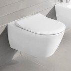 Subway 2.0 direct flush piekaramais WC ar SC SLIM vāku un CeramicPlus 12