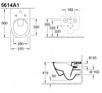 Подвесной WC Subway 2.0 ViFresh direct flush + SC/QR 3