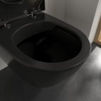 Подвесной унитаз Subway 2.0 direct flush WC,  Ebony/CP 14