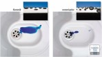 Subway 3.0 Rimless WC piekaramais pods ar SC QR vāku, Ceramic Plus 9