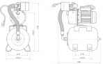 Насос HWJ-202 EM 0.65kW, 20 L 3