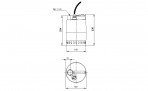 Насос KP 350-M, 0.7 kW, 400 V,10 м кабель 2