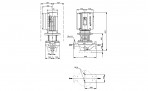 Sūknis TPE 32-120/4, 400 V, 0.55 kW, BUBE 3